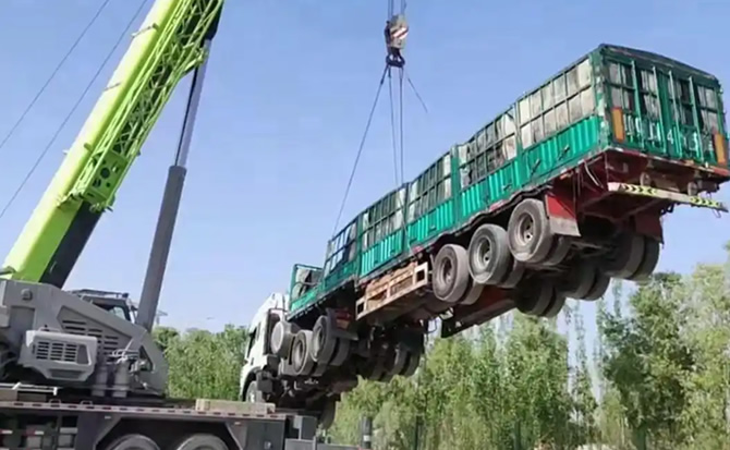 肇源道路脱困救援案例